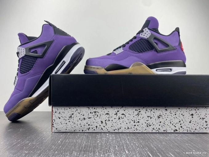 Rep Jordan 766296 (Friends LN4 and Travis Retro Scott 4 Purple Family) 0630
